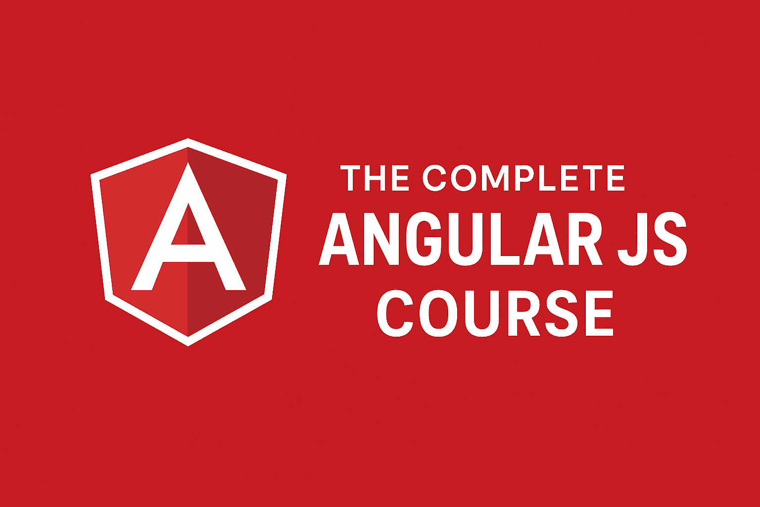 The Complete Angular JS Course 