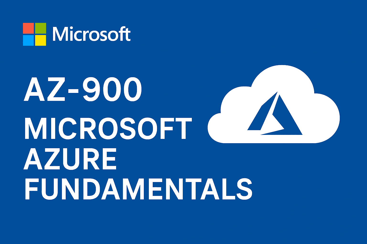 Microsoft Azure Fundamentals ( AZ-900)