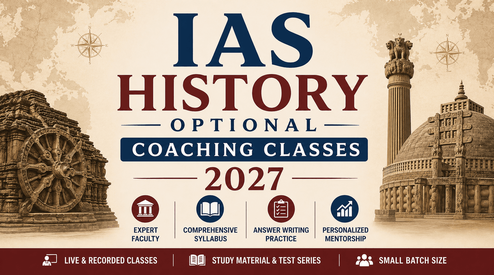 IAS History optional Coaching Classes 2027 in Lucknow 