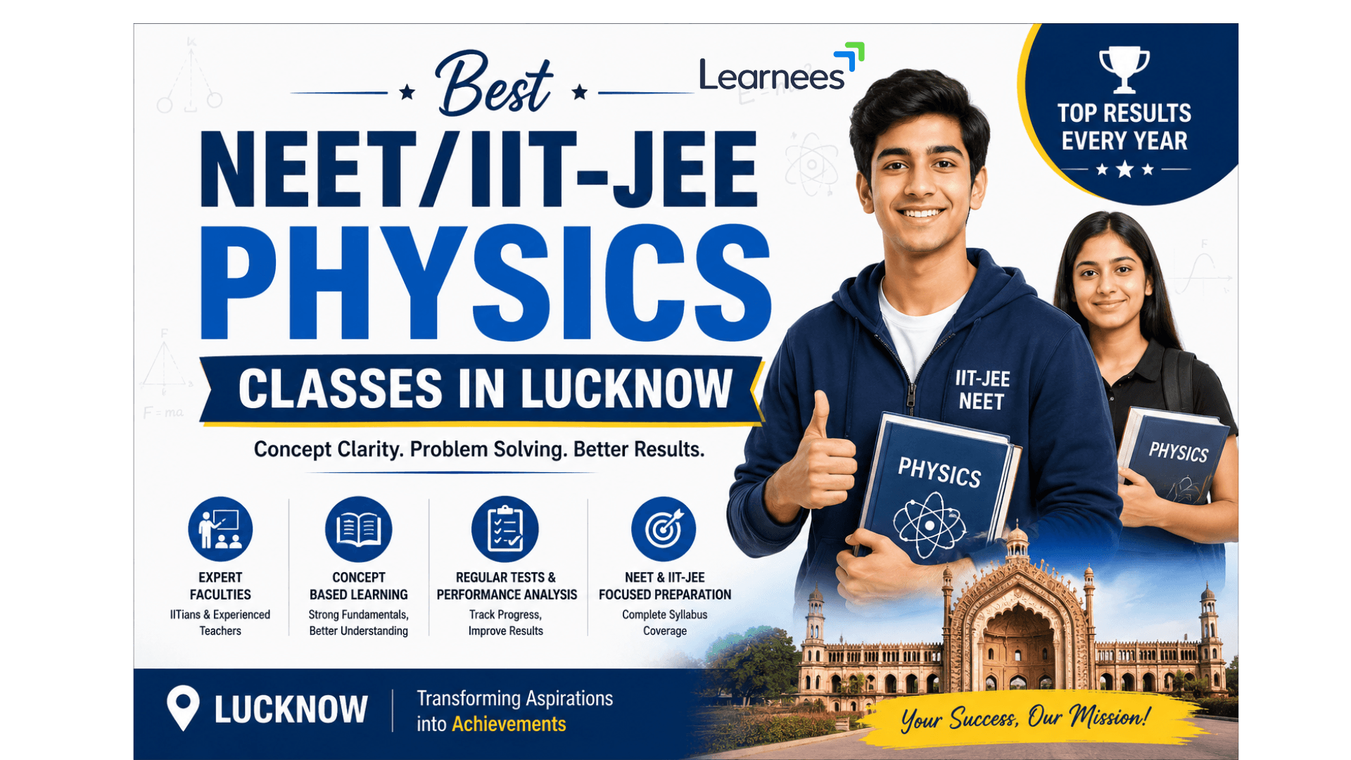 Best NEET/IIT-JEE Physics Classes in Lucknow 