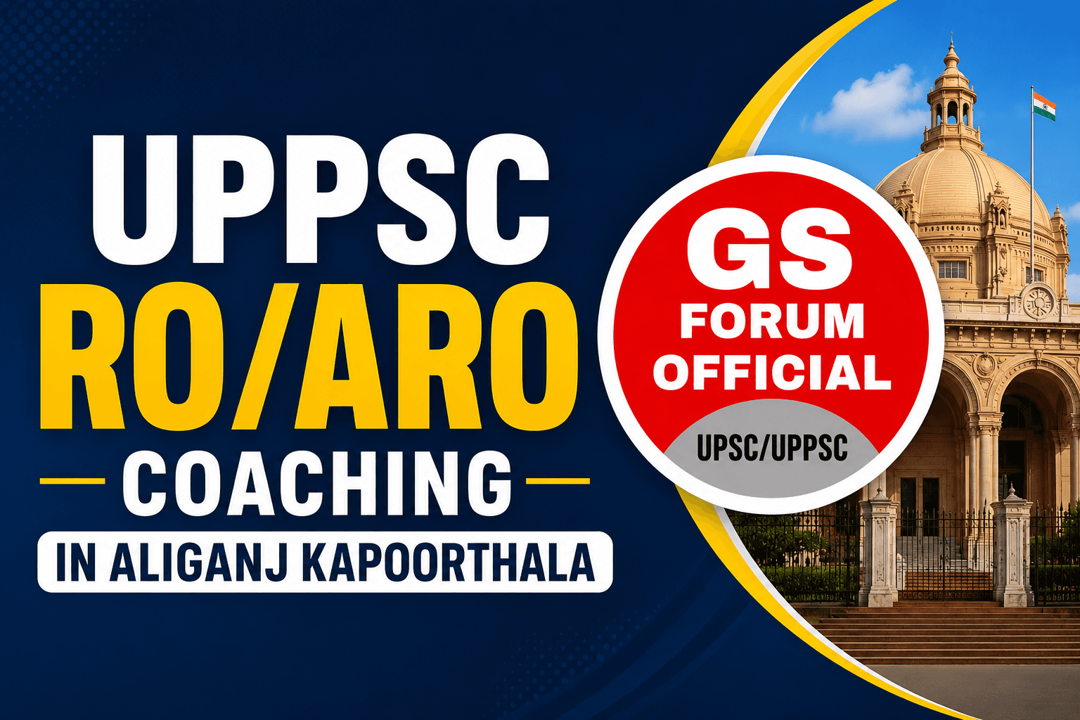 UPPSC RO/ARO Coaching in Aliganj Kapoorthala  