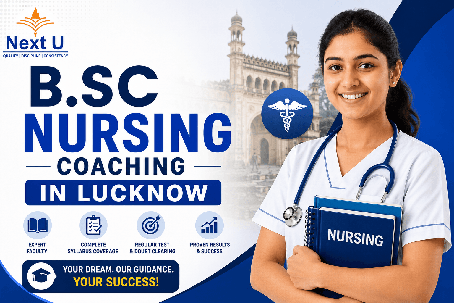 CNET B.Sc Nursing coaching in Munshipuliya Lucknow by NextU
