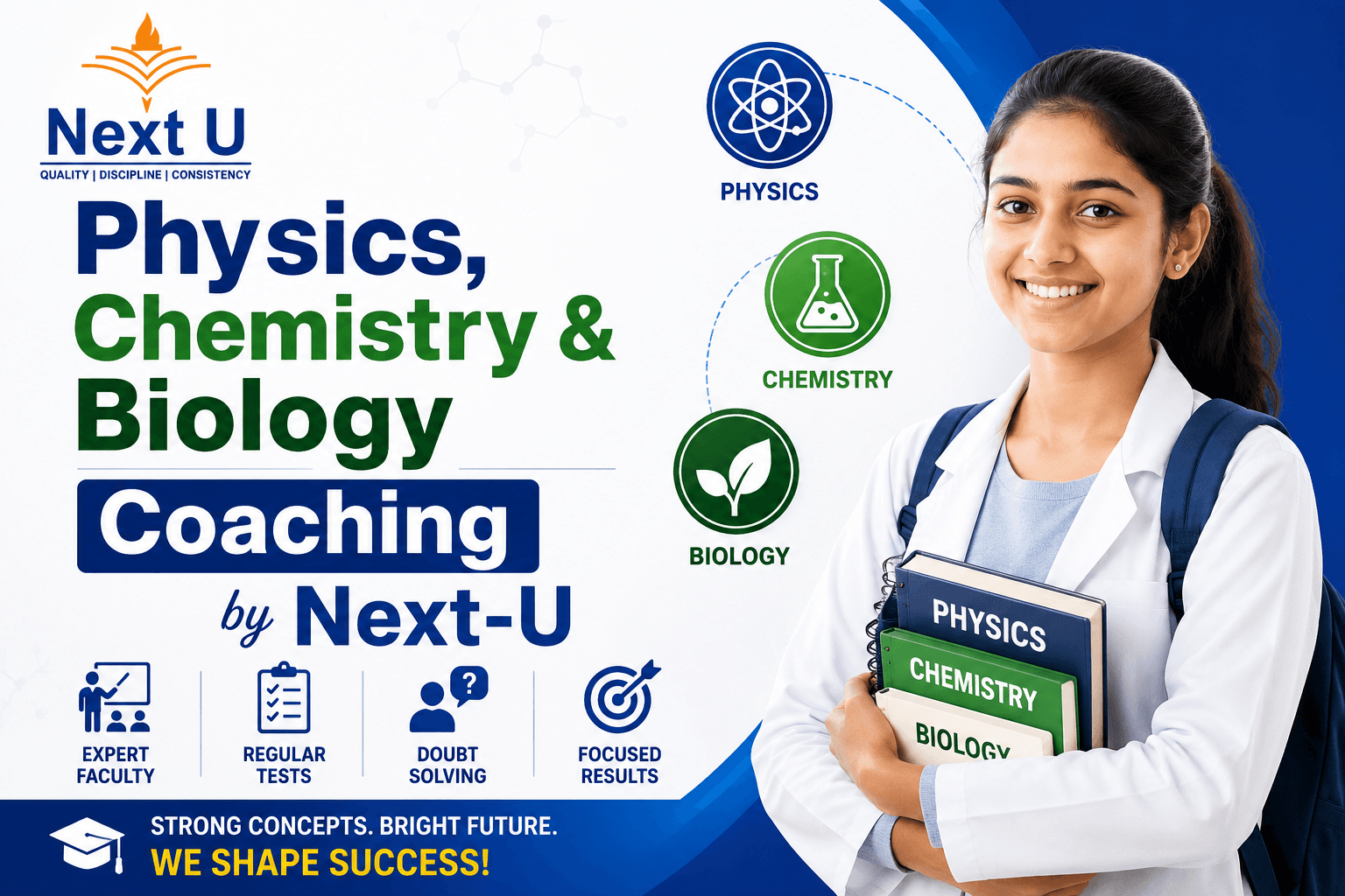 PCB Class 11th Coaching Munshipuliya Indiranagar Lucknow | Next-U