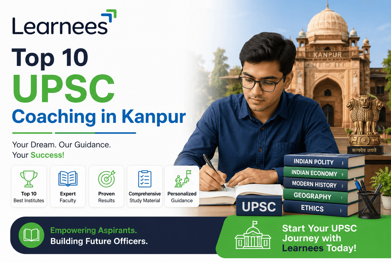 Top 10 UPSC Coaching in Kanpur