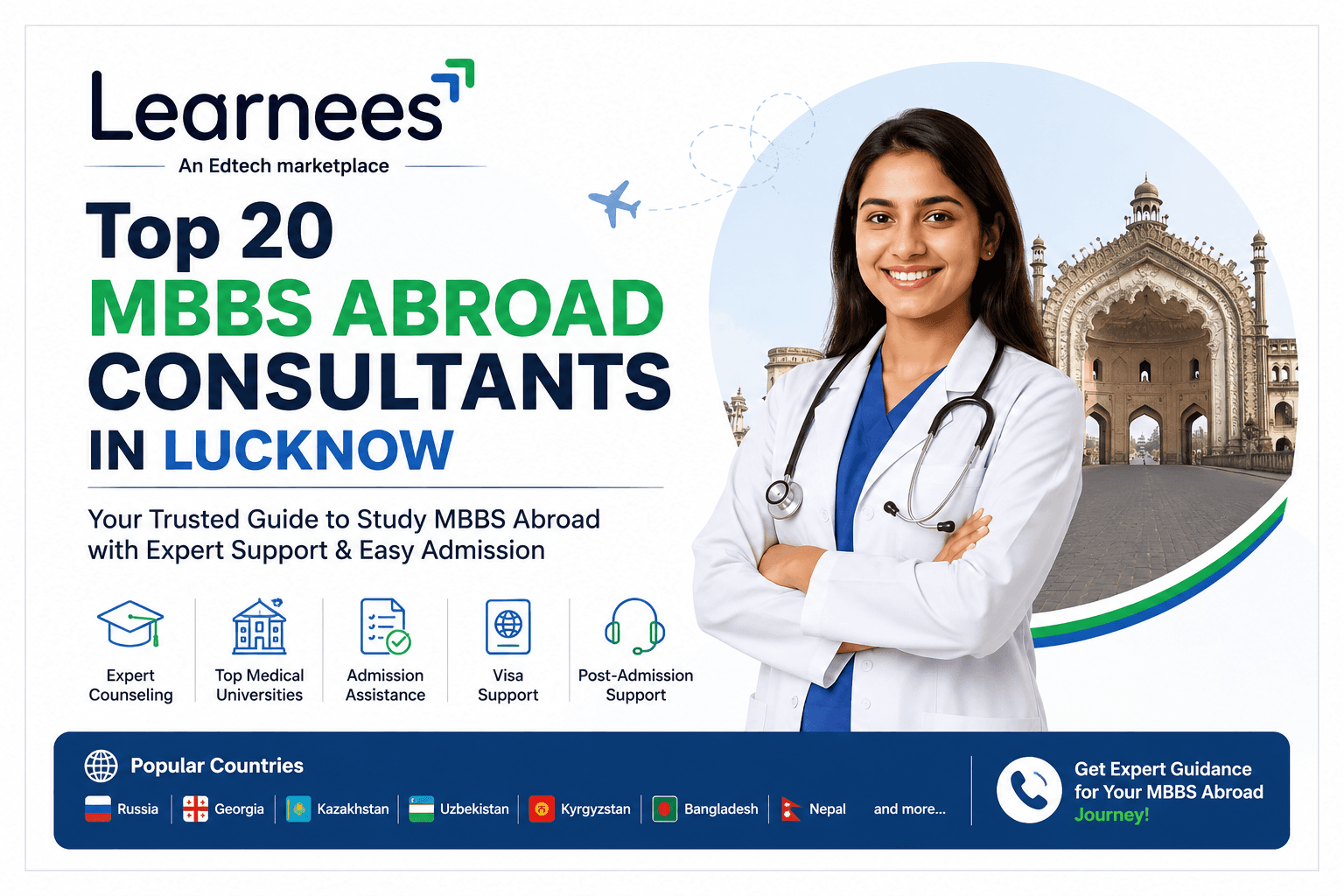 Top 20 MBBS Abroad Consultants in Lucknow