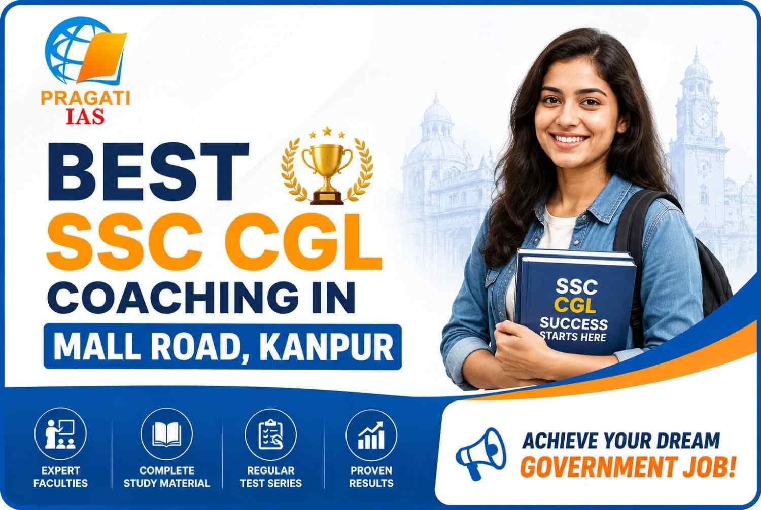 Best SSC CGL Coaching in Mall Road, Kanpur