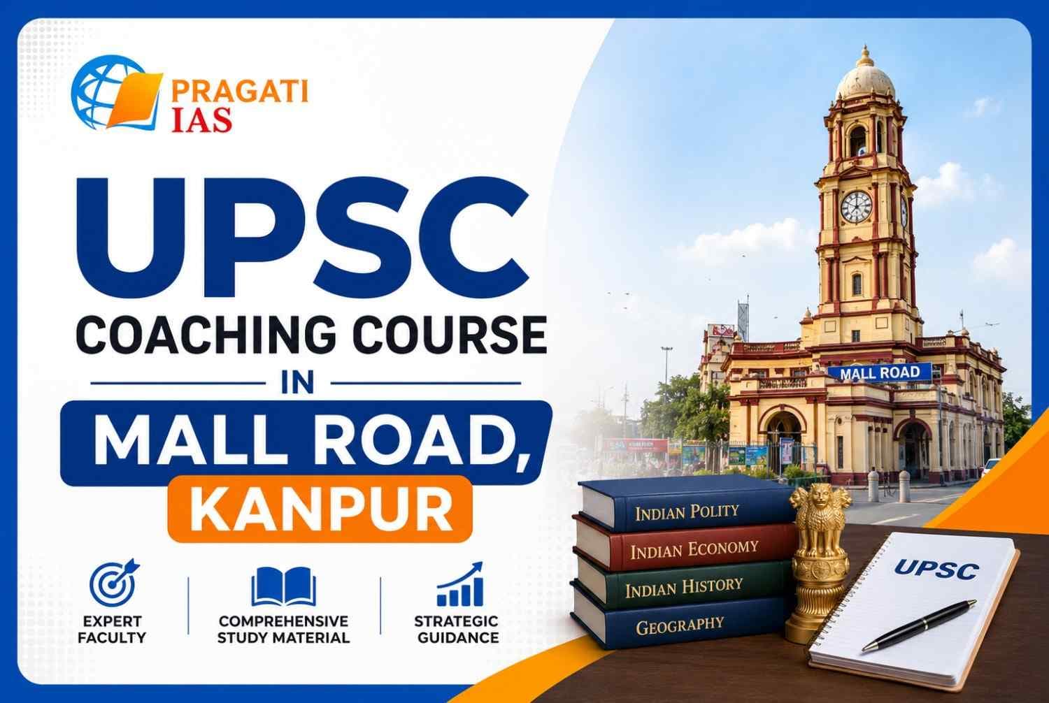 UPSC Coaching Course in Mall Road, Kanpur