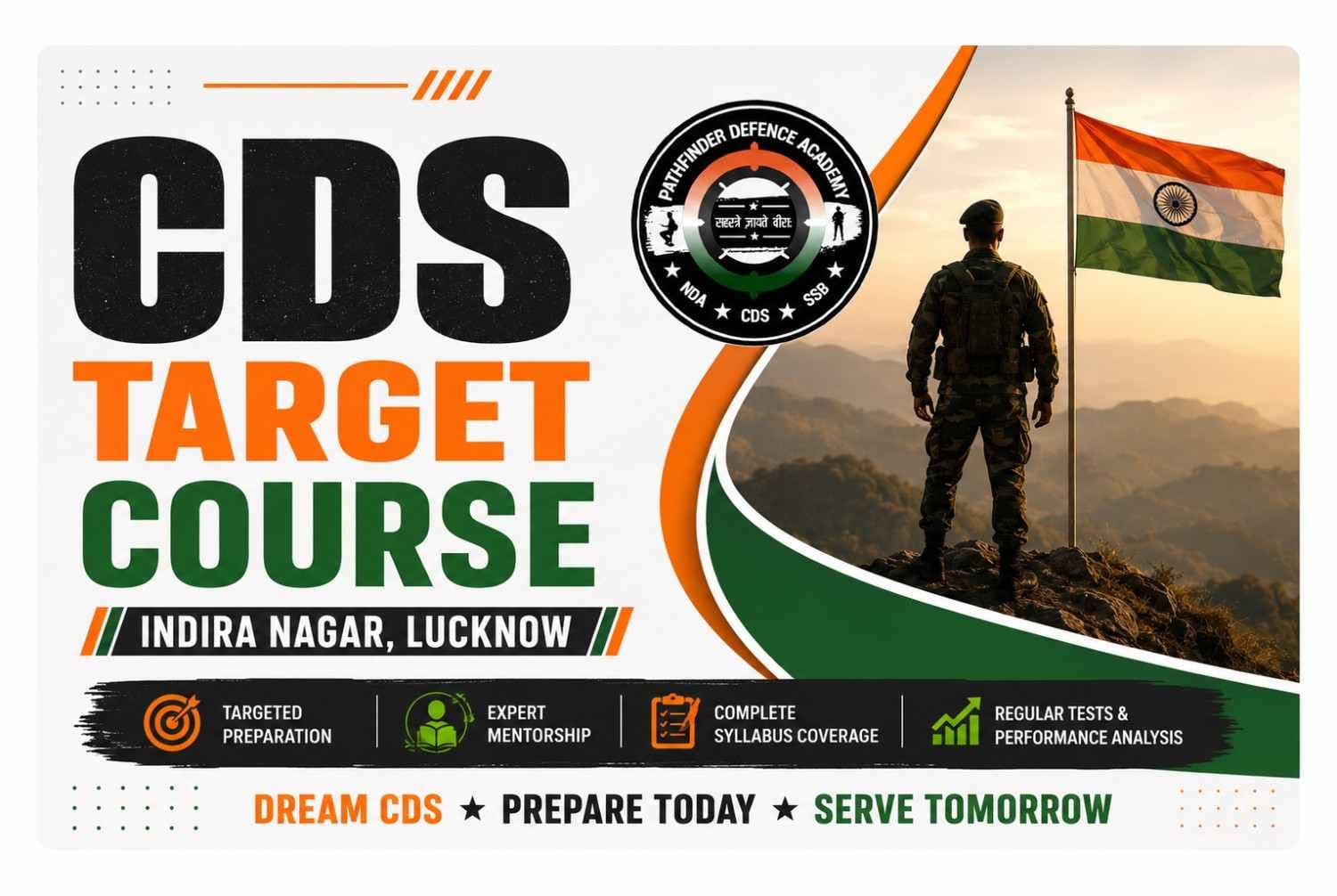 CDS Target Course Indira Nagar Lucknow