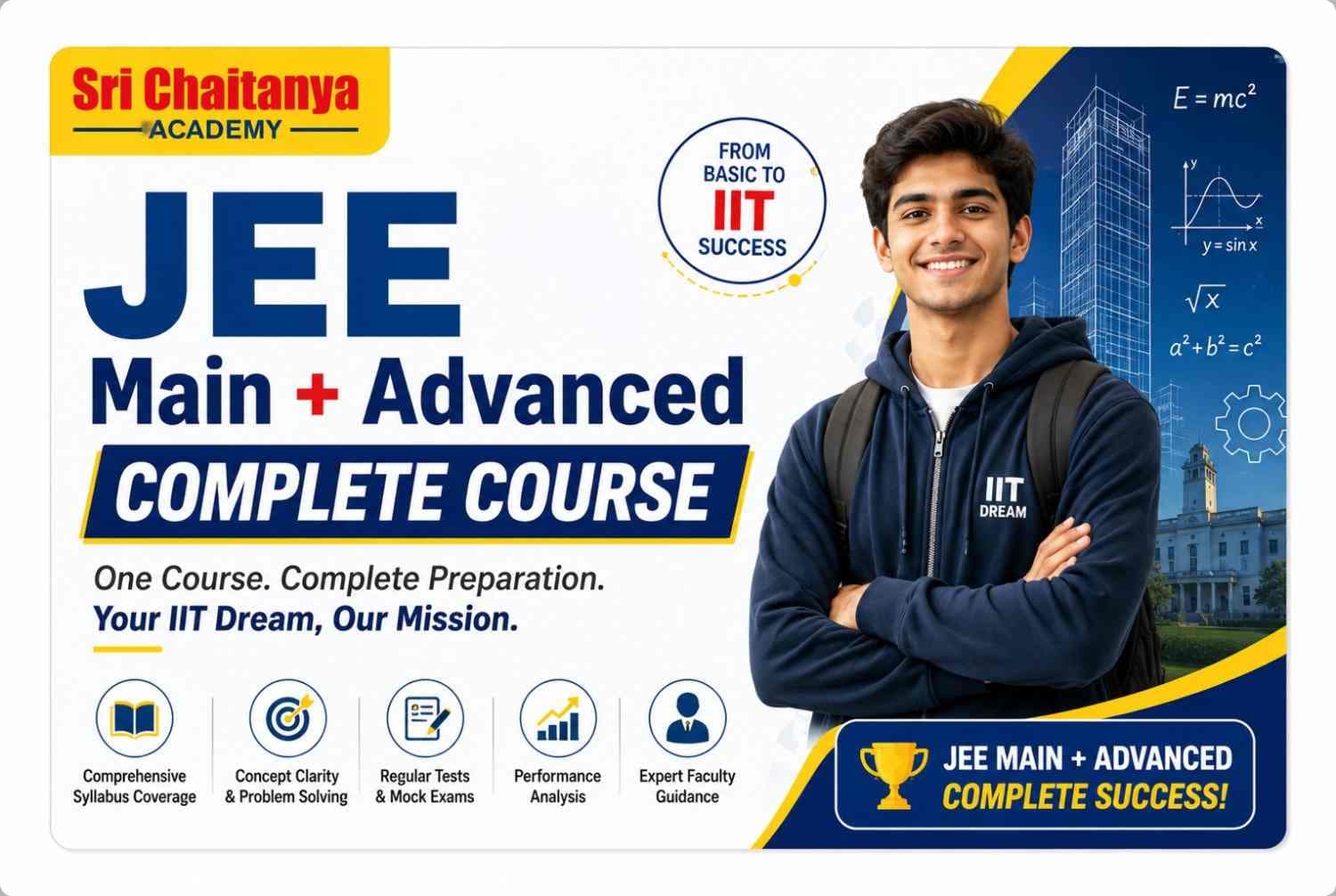 JEE Main + Advanced Complete Course Hazratganj