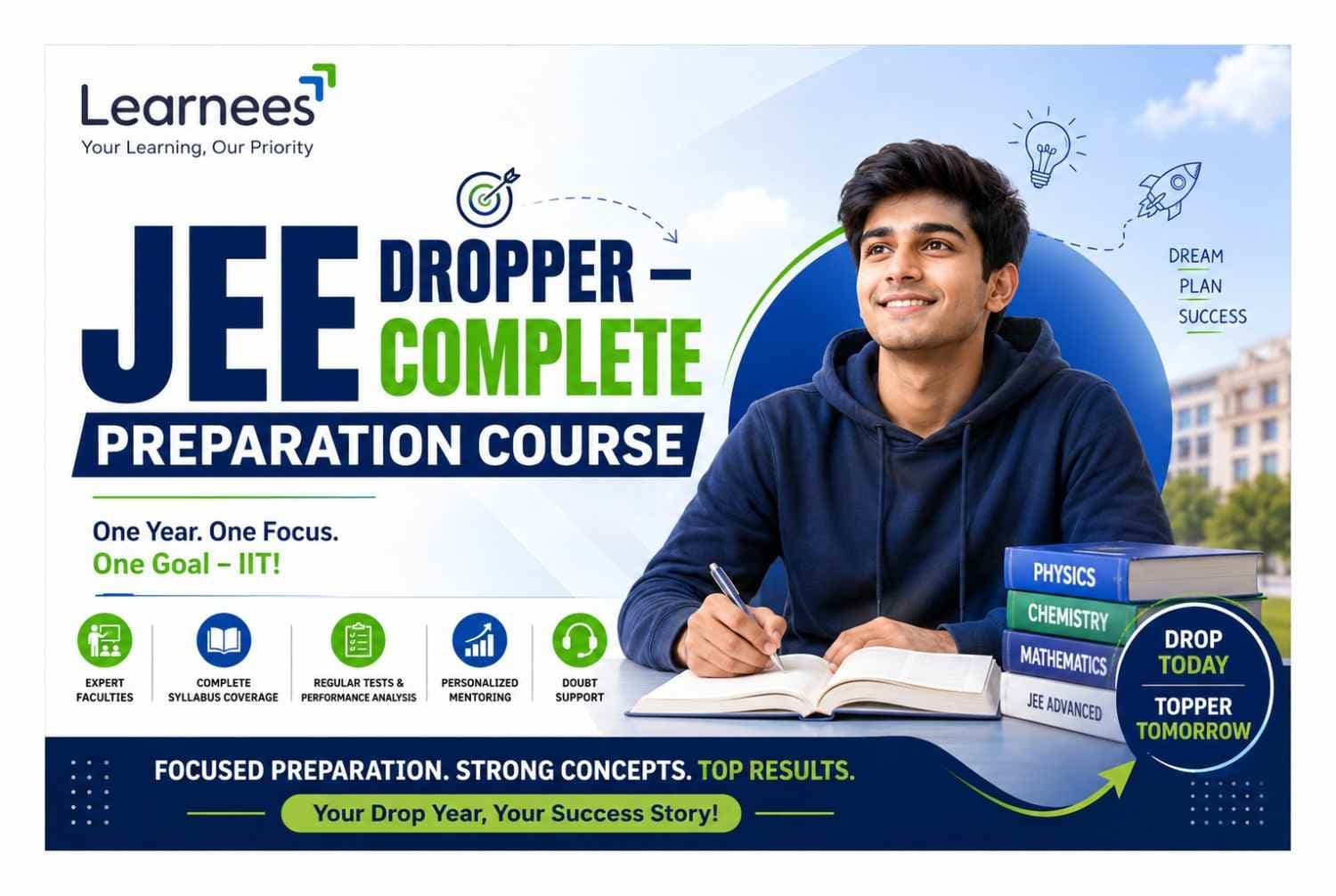 JEE Dropper – Complete Preparation Course