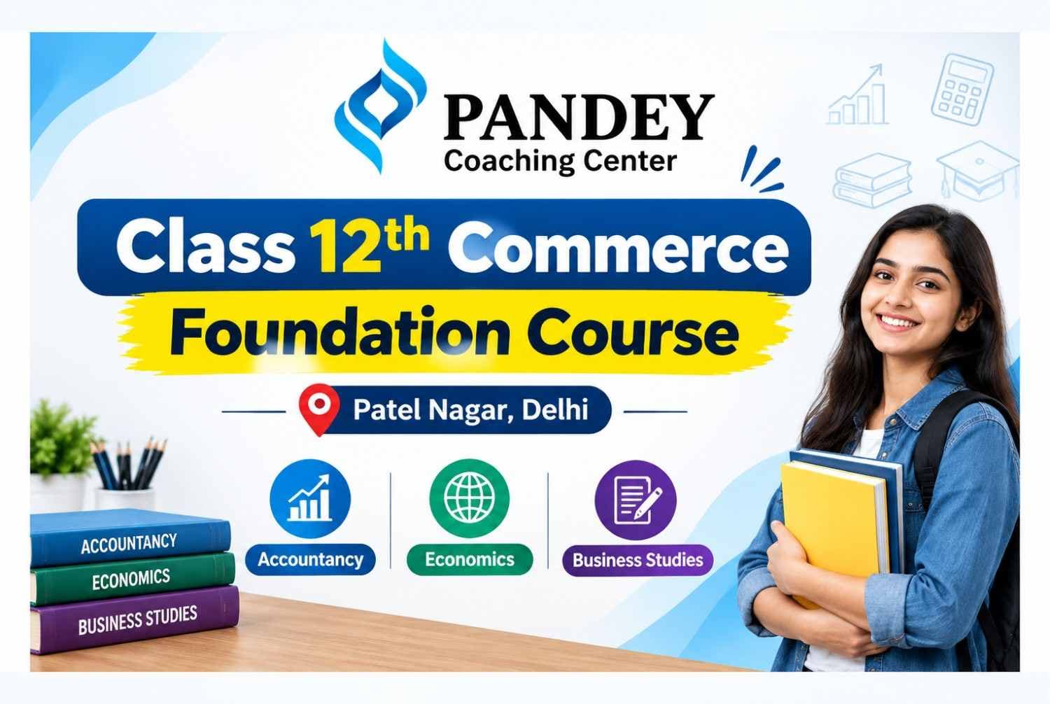 Class 12th Commerce Coaching In Patel Nagar Delhi