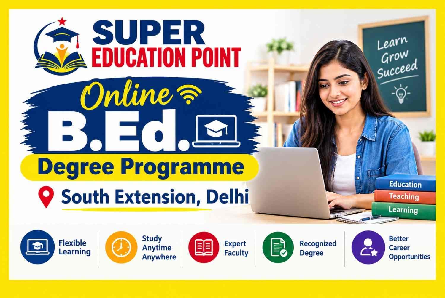 Online B.Ed Degree Programme in Delhi