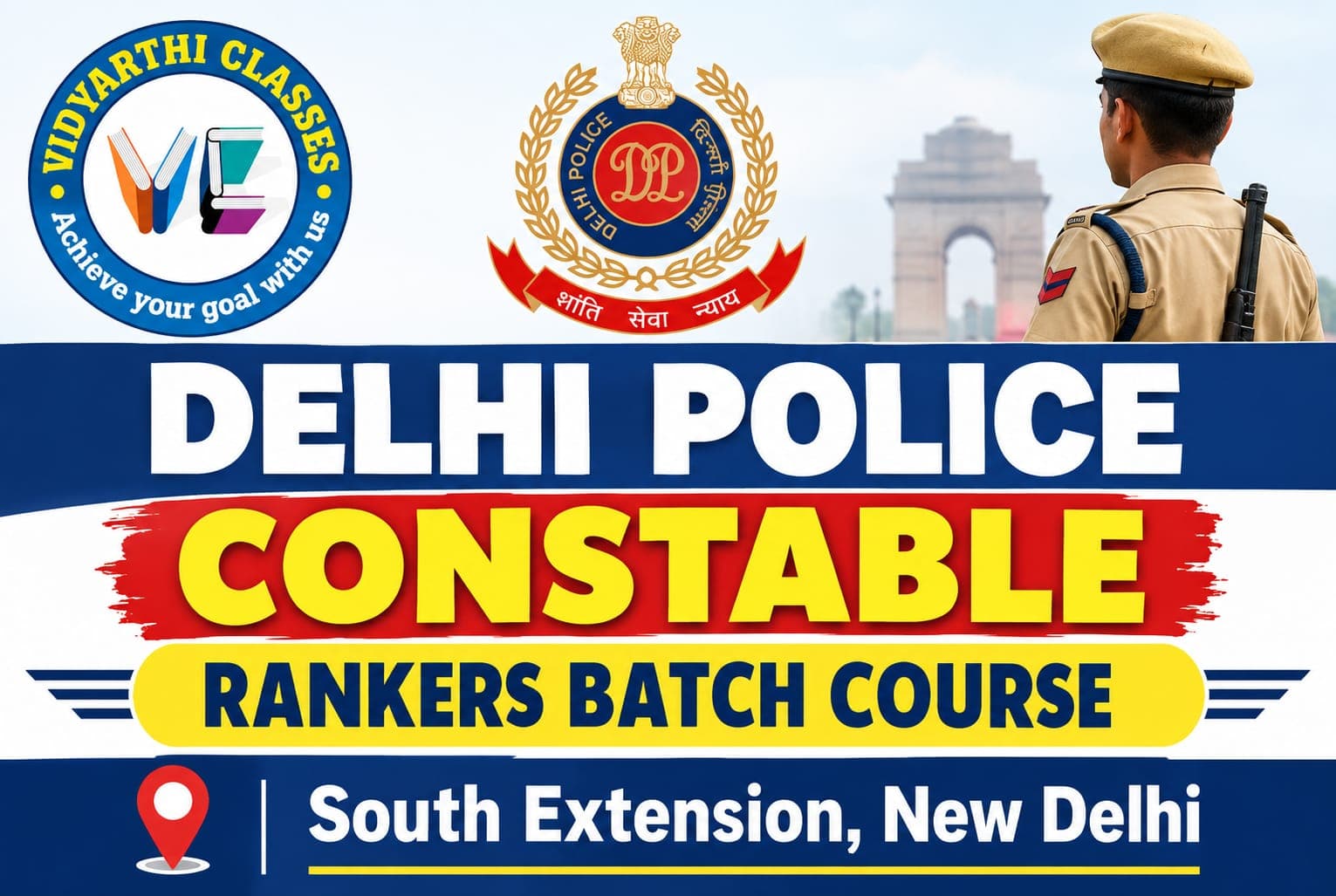 Delhi Police Constable Rankers Coaching In South Extension Delhi