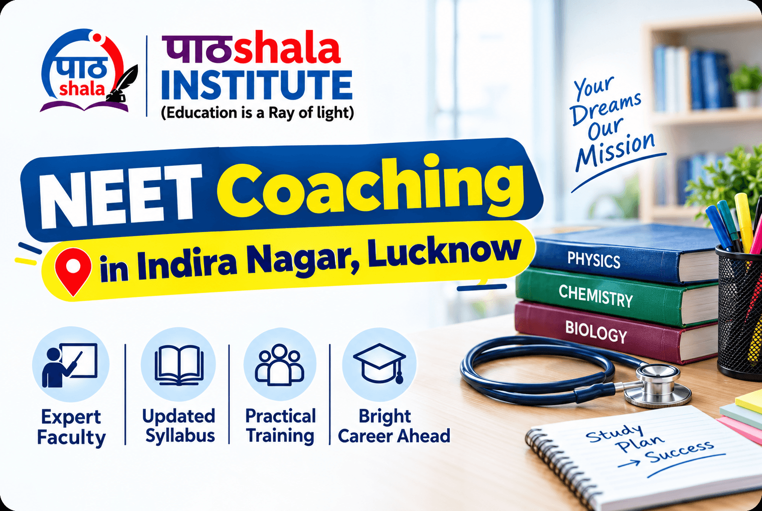 Best NEET Coaching in Indiranagar Lucknow