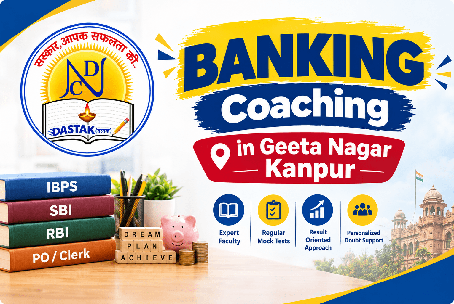 Best Banking Coaching in Geeta Nagar Kanpur