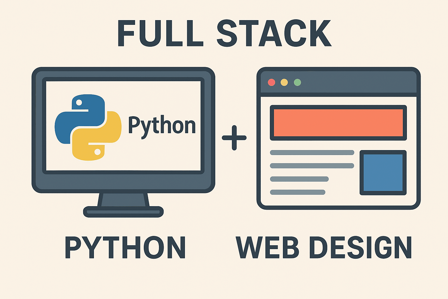 Python & Web Design (Full Stack)