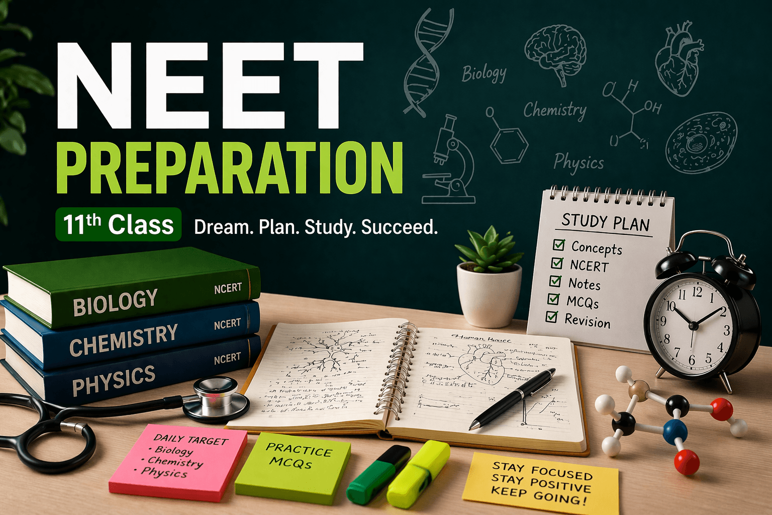 NEET Preparation 11th Class learnees