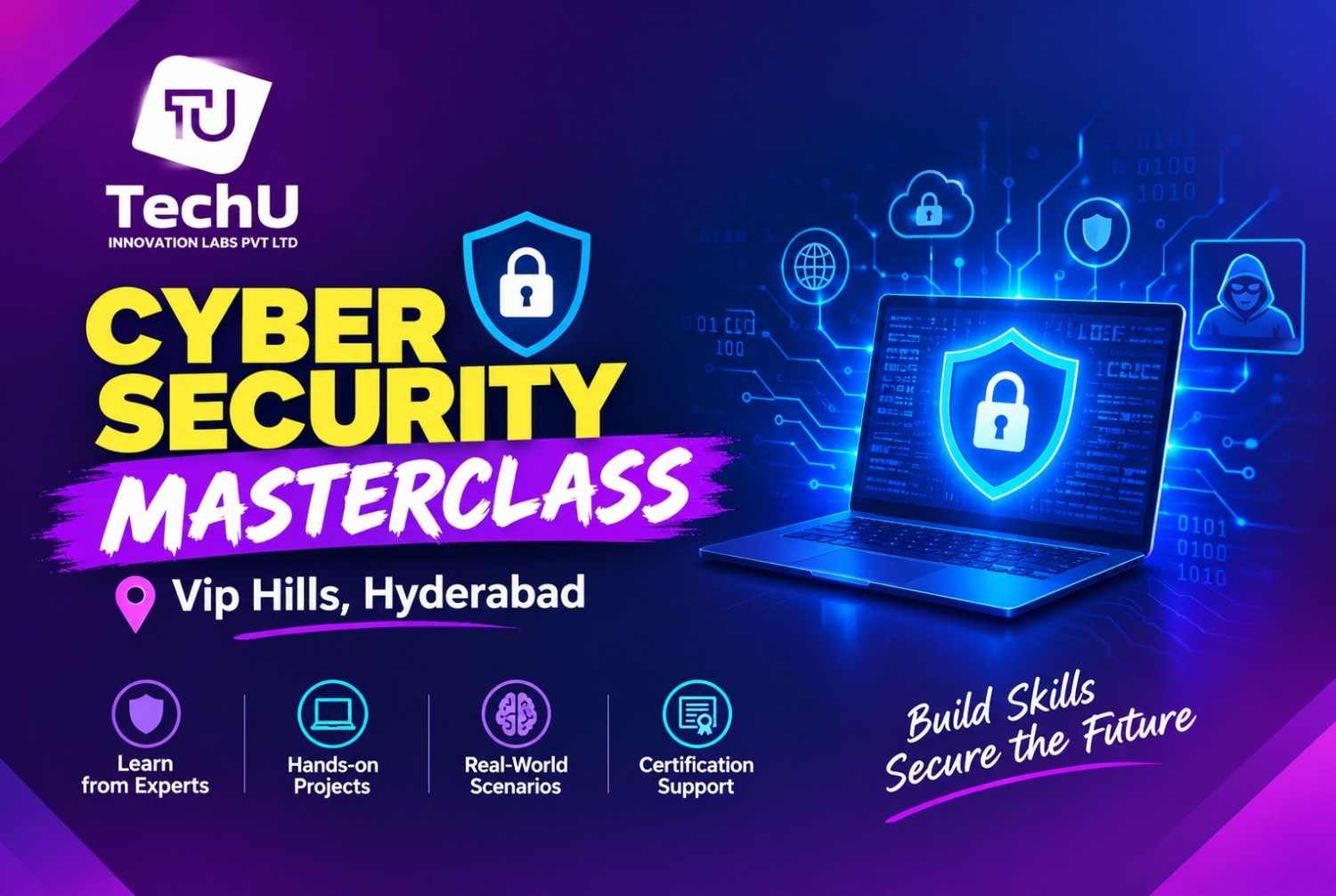Cyber Security Masterclass Vip Hills, Hyderabad