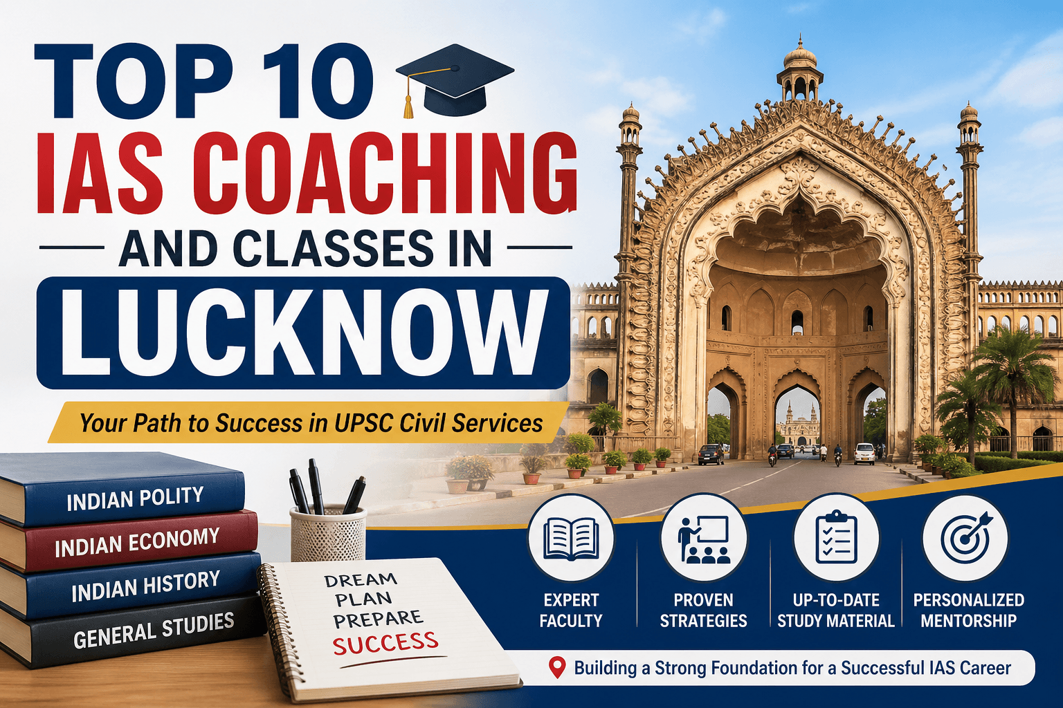 Top 10 IAS Coaching and Classes in Lucknow: