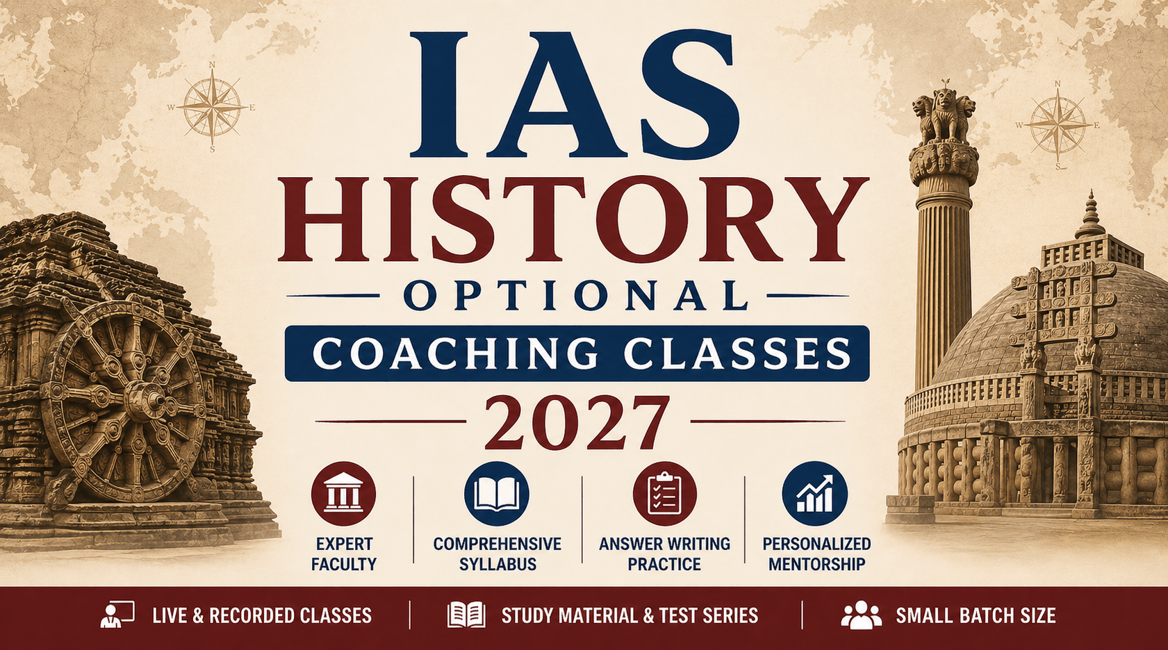 IAS History optional Coaching Classes 2027 in Lucknow
