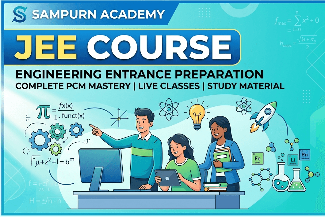 Complete IIT-JEE Course by Sampurna Academy | Hazratganj Lucknow