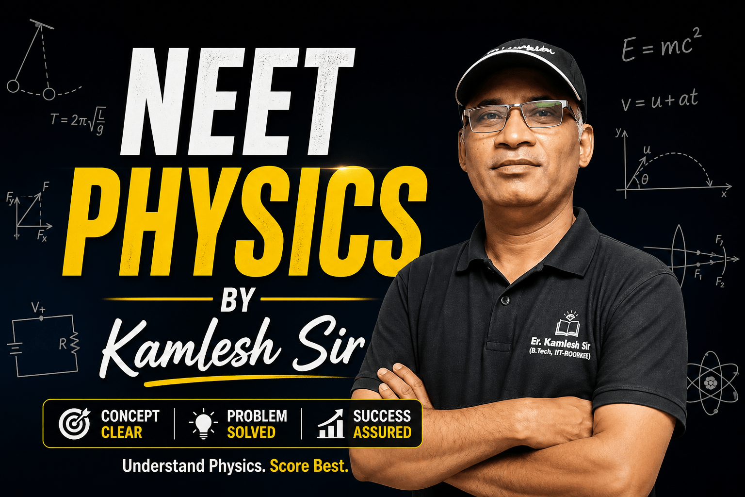 NEET Physics Classes by Kamlesh Sir | Hazratganj Lucknow