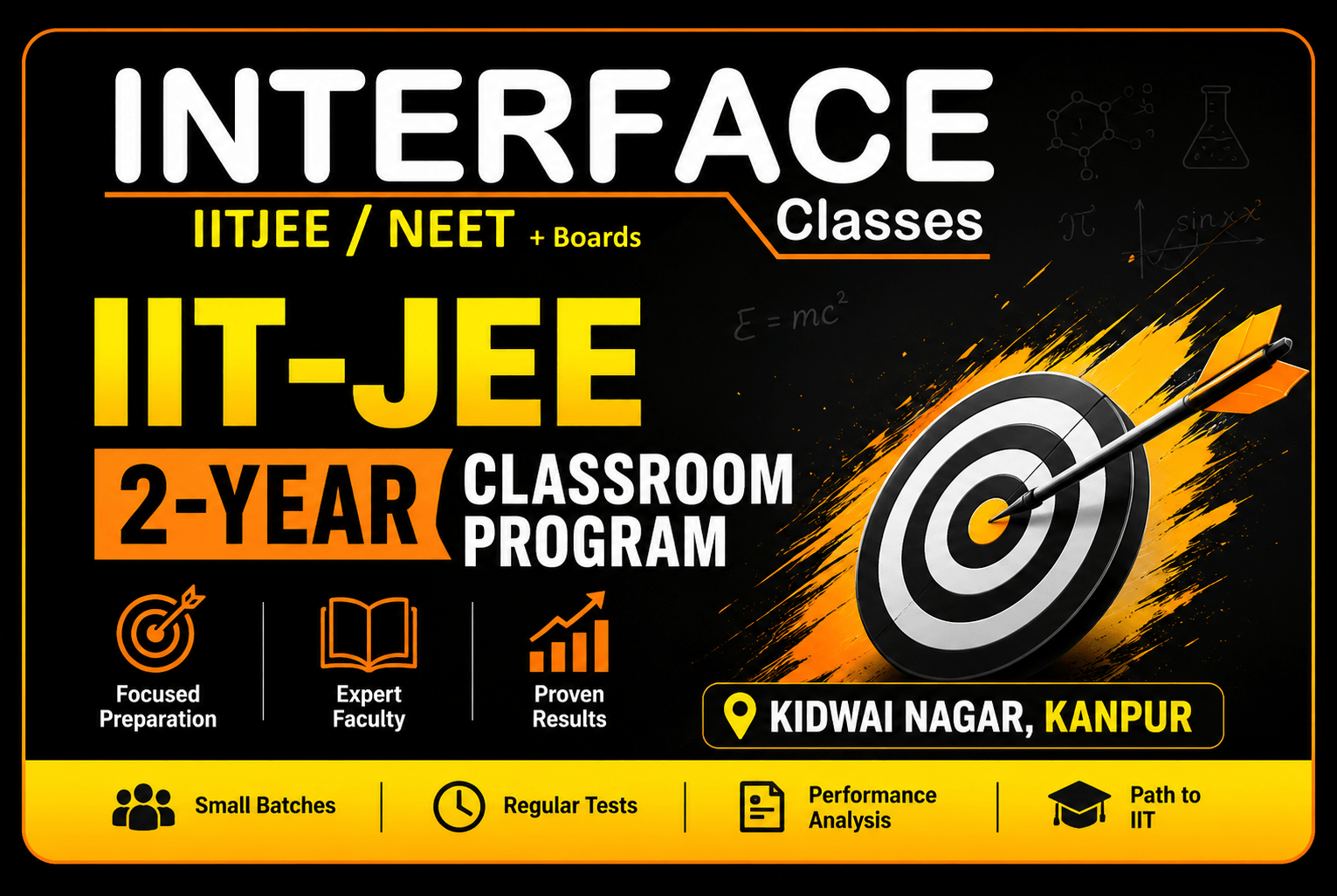 IIT-JEE 2-Year Classroom Program, Kidwai Nagar, Kanpur