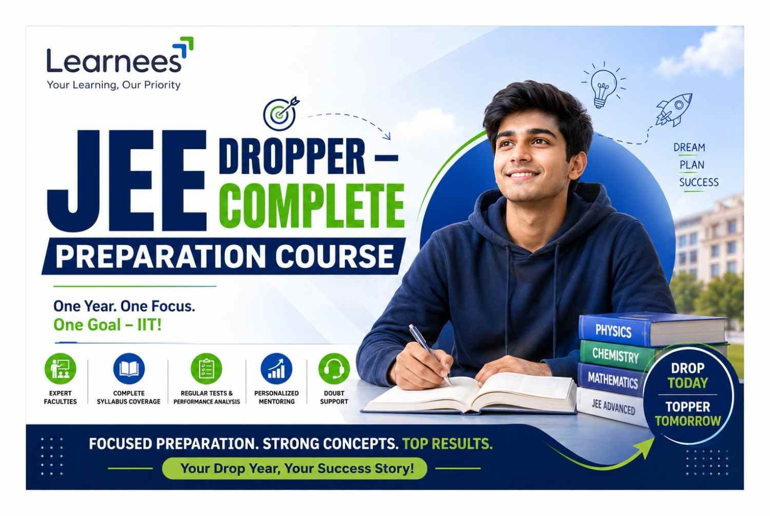 JEE Dropper – Complete Preparation Course
