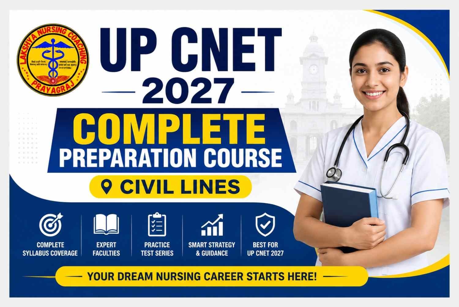 UP CNET 2027 Complete Preparation Course Civil lines