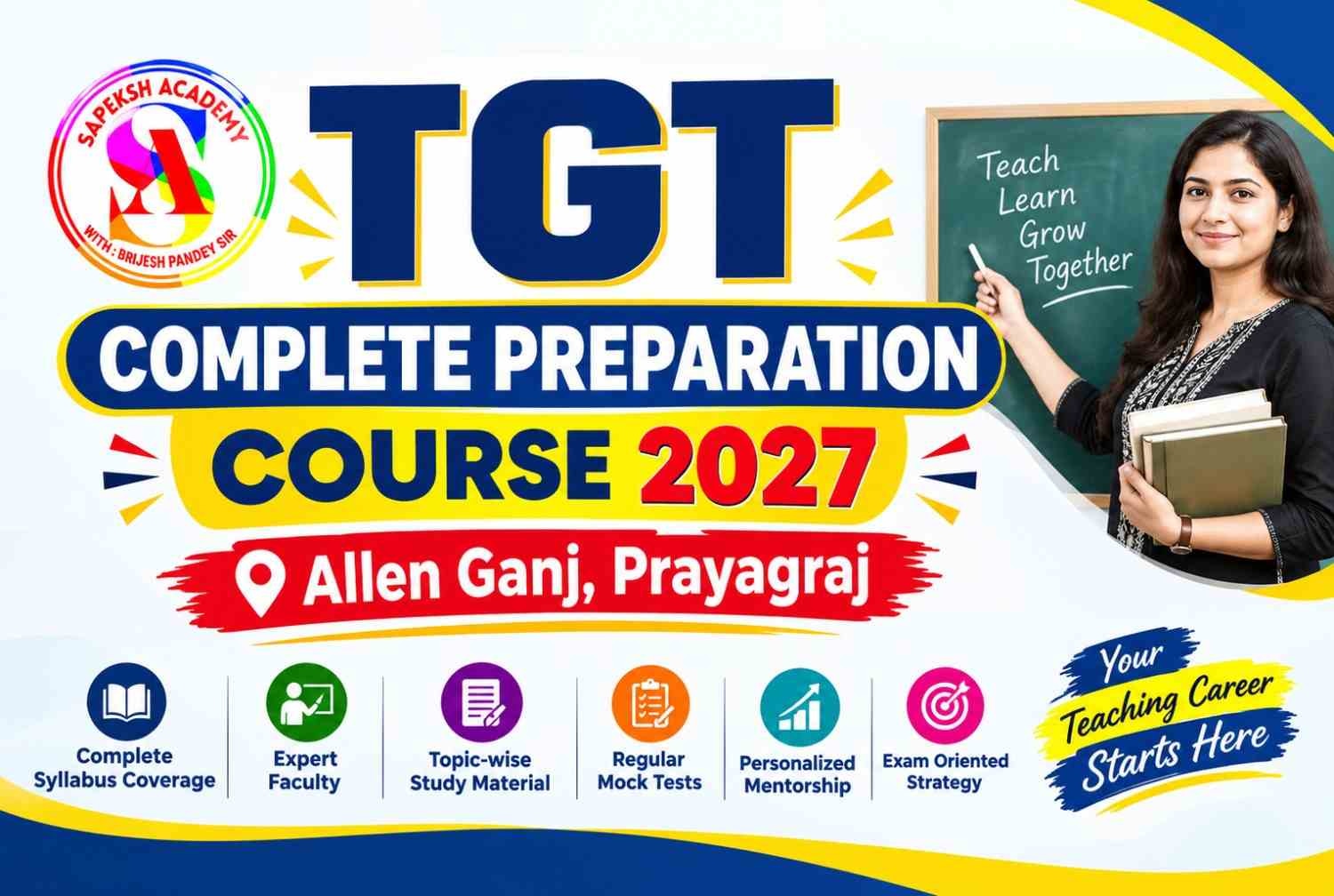 Best TGT Coaching In Allen Ganj Prayagraj