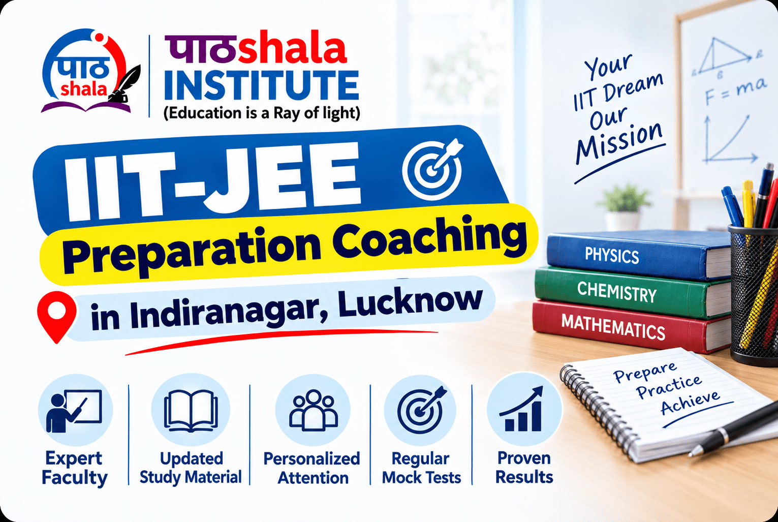 IIT-JEE Preparation Coaching in Indiranagar Lucknow